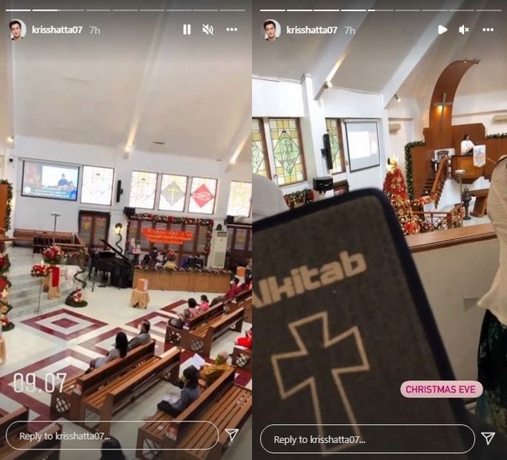 Kriss Hatta Rayakan Natal Usai Pindah Agama