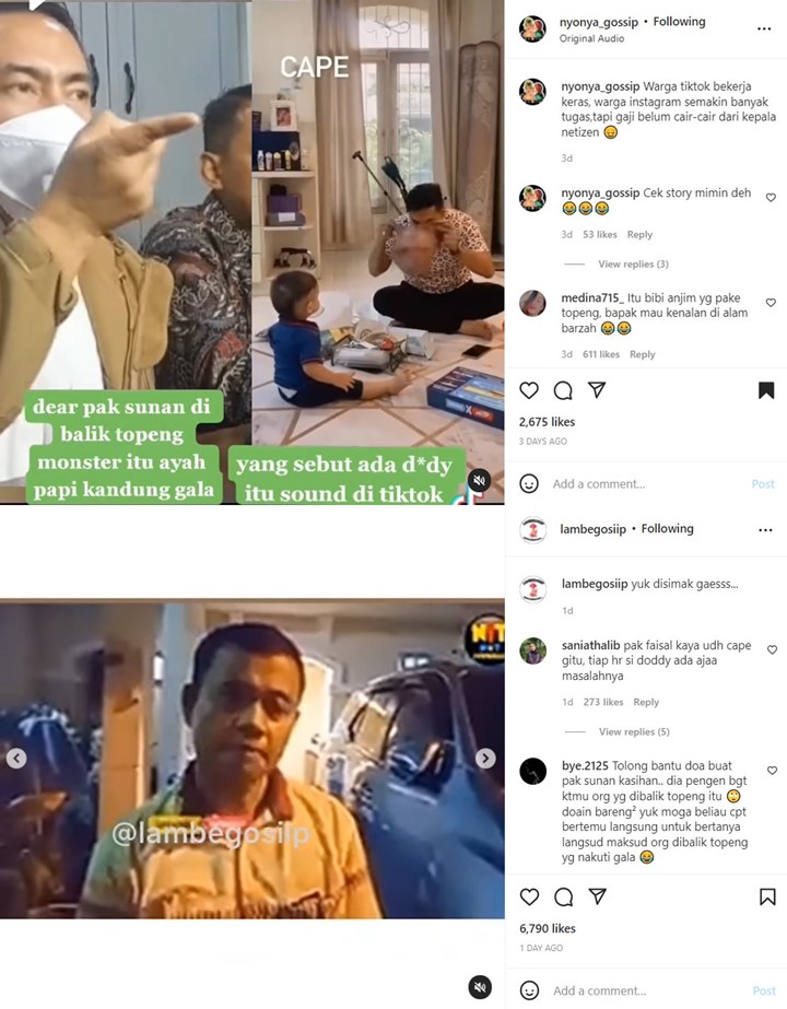 Santuy, H Faisal Ketawa Usai Doddy Sudrajat Ingin Cari Pria Bertopeng Yang Buat Gala Takut
