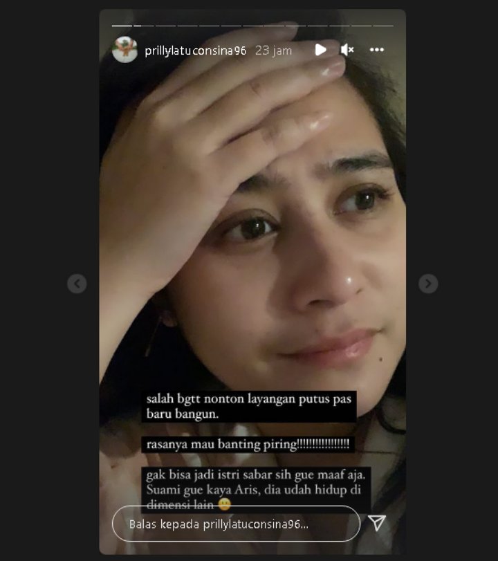 Prilly Latuconsina Emosi Nonton \'Layangan Putus\', Bakal Lakukan Ini Bila Jadi Kinan