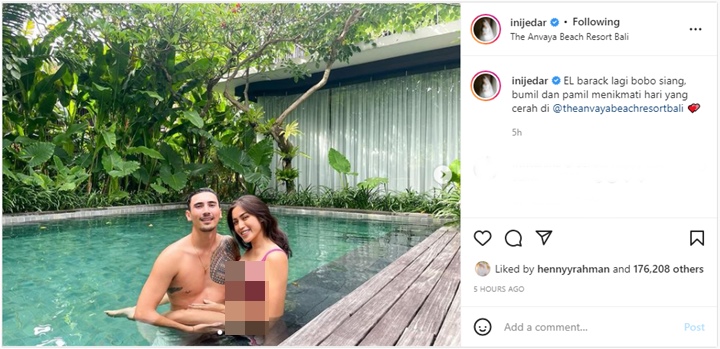 Pamer Dipangku Vincent Verhaag di Kolam Renang Saat El Barack Tidur, Jessica Iskandar Malah Dihujat?