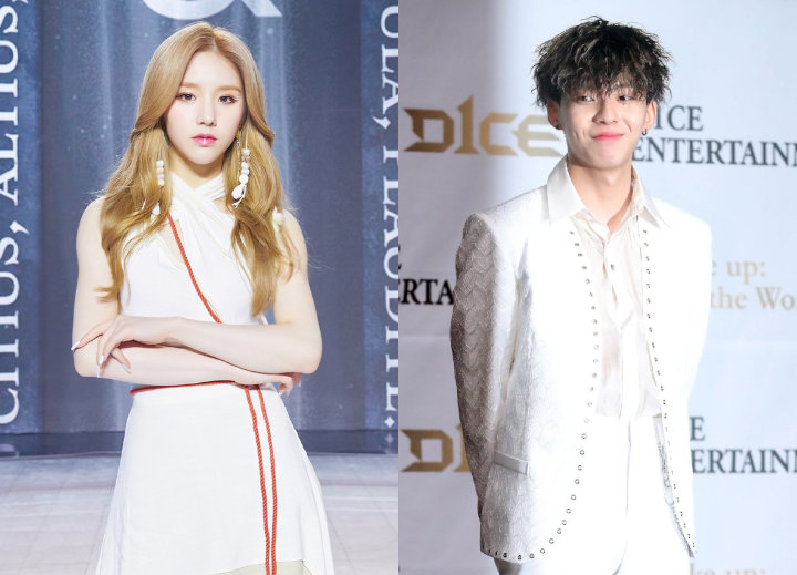 Heejin Loona Dan Woo Jin Young D1CE