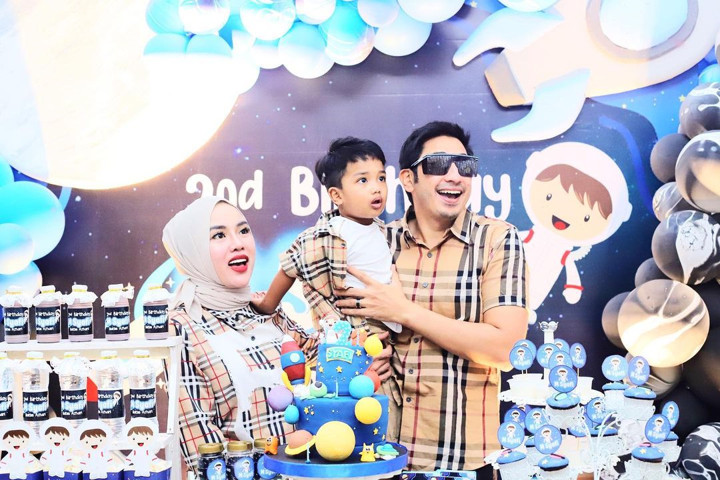 momen di ultah Syafi