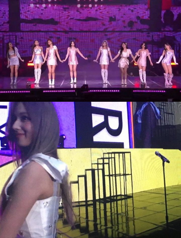 Sana Tunjukkan Profesionalisme Saat Terjadi Insiden di Konser, TWICE Buktikan Nyanyi Live