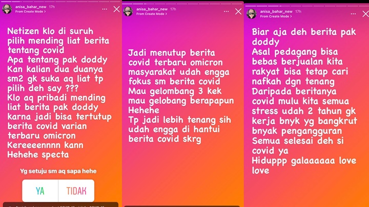 Annisa Bahar Sebut Berita Heboh Doddy Soedrajat Bisa Jadi Obat Penghilang Stres, Kok Bisa?