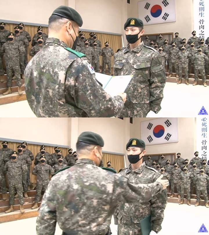 Sedang Wamil, Sikap Baik Seo Kang Joon Diapreasiasi Penghargaan di Pelatihan Militer Dasar
