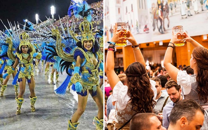 Waktunya Rekreasi! Rio de Janeiro Carnival dan Oktoberfest Jerman 2022
