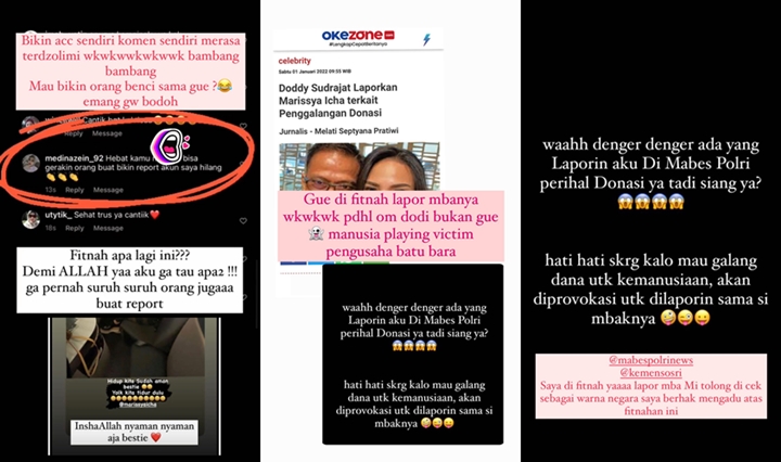 Akun Instagram Hilang, Medina Zein Klarifikasi Difitnah Soal Pelaporan Donasi Gala