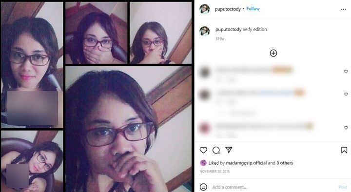 Jejak Digital Puput Soedrajat Tampil Seksi Tanpa Hijab