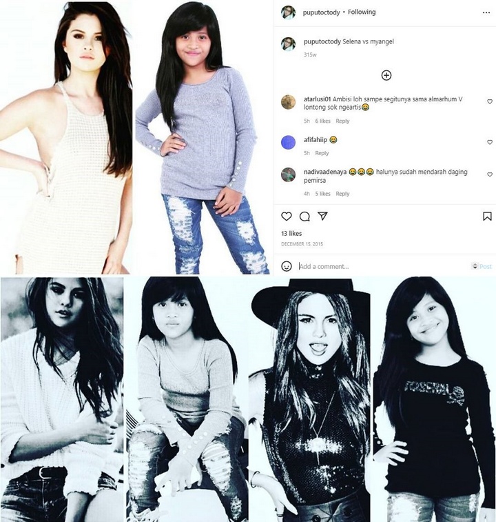 Puput Ngebet Chika Jadi Selena Gomez?
