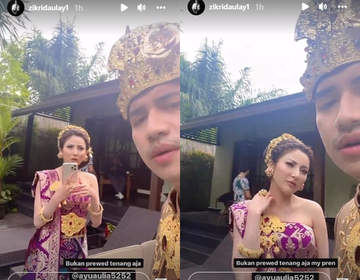 Pemotretan Bareng Ayu Aulia Usai Heboh Video Ciuman, Zikri Daulay: Bukan Prewed