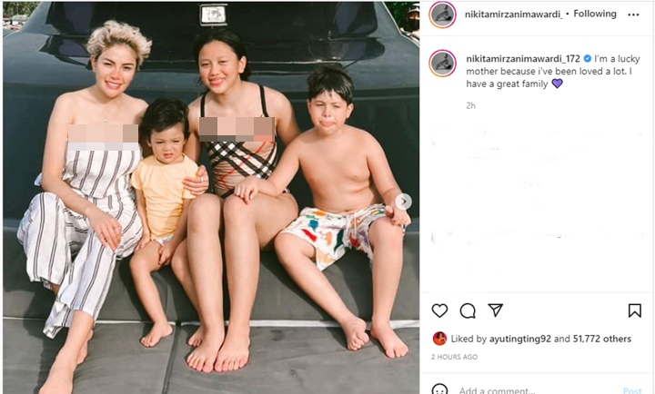 Nikita Mirzani Balas Menohok Usai Wajah Berjerawat Sang Putri Dikomentari Sinis