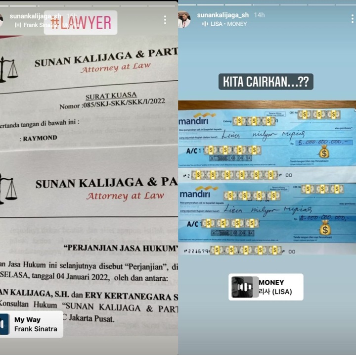 Dihujat Bangkrut Gegara Bela Doddy Soedrajat, Sunan Kalijaga Ledek Netter Pamer Cek Rp5 M