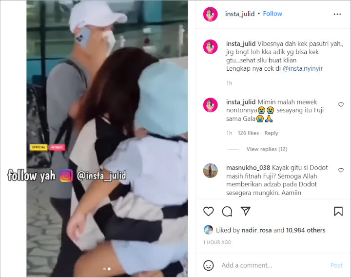 Fuji dan Fadly Bak Pasutri Pulang Liburan Bareng Gala Sky, Doddy Sudrajat Kembali Kena Sentil