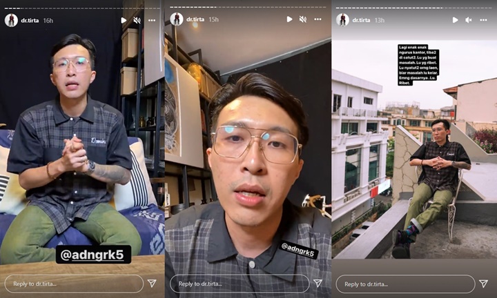 Dukung Adam Deni, dr Tirta Tegaskan Ogah Jadi Saksi Jerinx SID