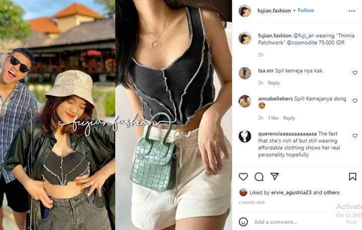 Baju Seksi Fuji Ini Ternyata Murah Meriah Bikin Netter Sulit Percaya: Merakyat Banget