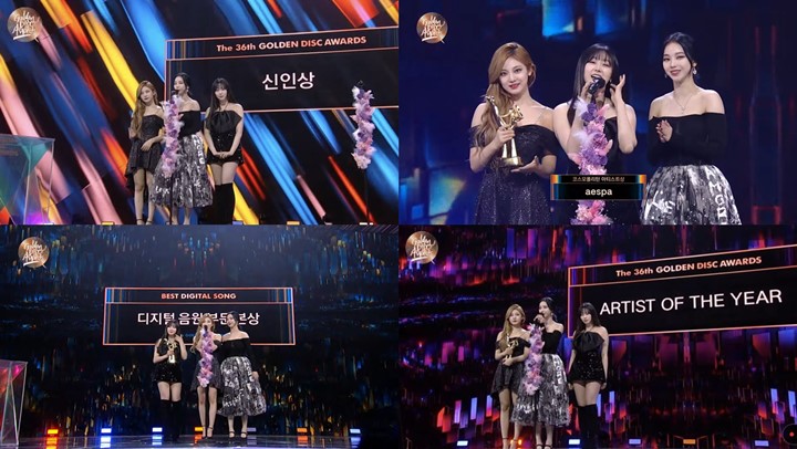 GDA 2022: aespa Borong 4 Trofi Termasuk Artist of the Year, Panen Ucapan Selamat