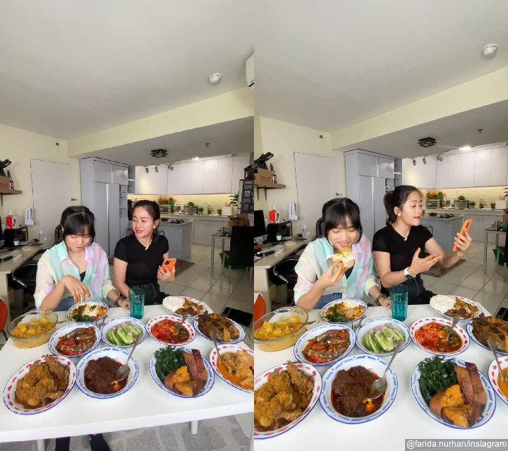<i>mukbang</i> bareng fuji