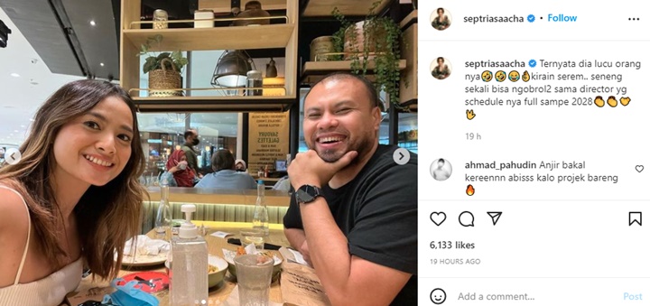 Acha Septriasa Sempat Takut Ketemu Joko Anwar, Penilaian Jadi Berubah Gara-gara Ini