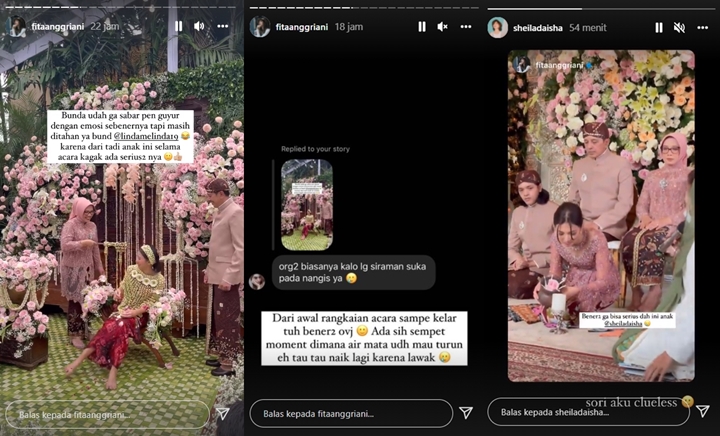 Vidi Aldiano Gelar Sungkeman Penuh Haru, Momen Siraman Sheila Dara Justru Kocak!