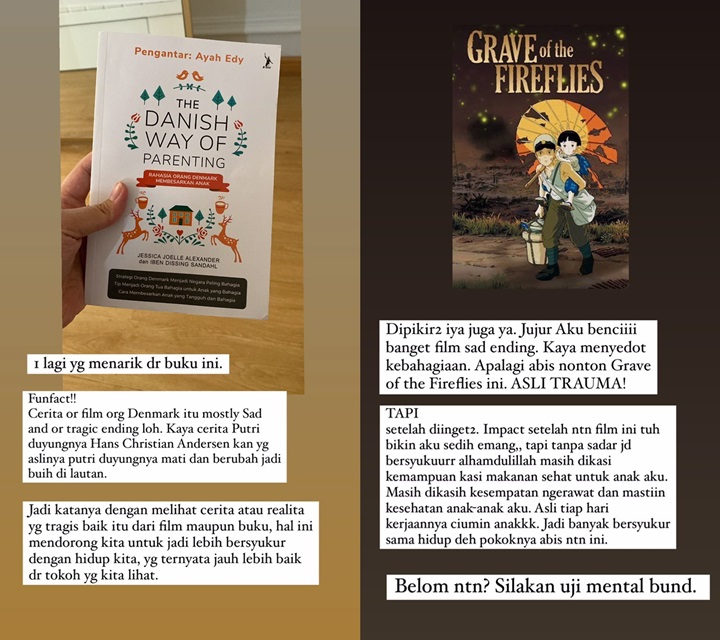 Biasakan Anak Atasi Kesulitan Sendiri, Fitri Tropica Punya Rekomendasi 3 Buku Parenting
