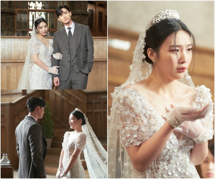 Siap Menikah, Joy Red Velvet Cantik Banget Pakai Gaun Pengantin di Foto Adegan \'The One And Only\'