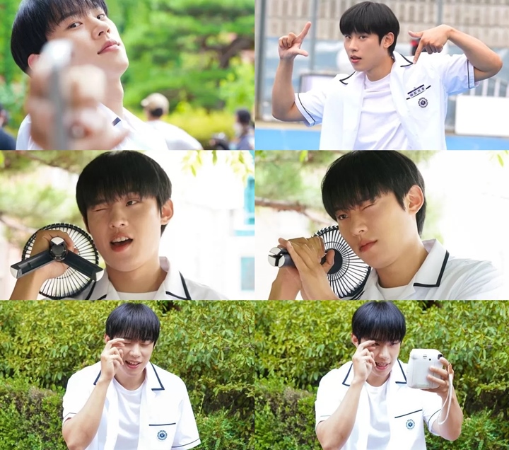 Pesona Kontras Kim Sung Cheol di Lokasi Syuting \'Our Beloved Summer\' Jadi Sorotan