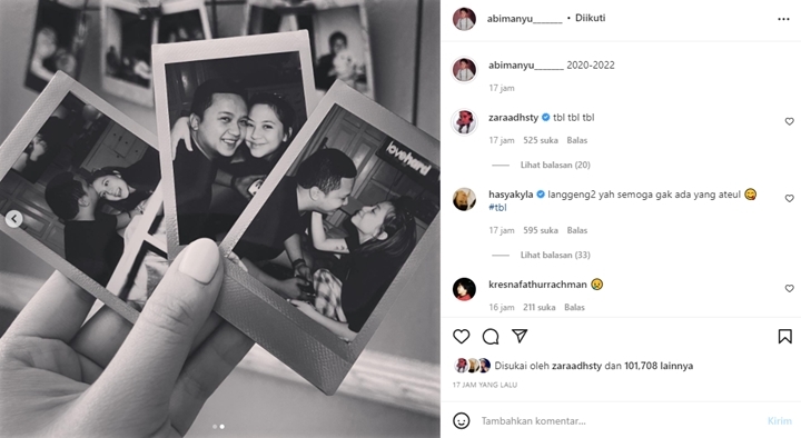 Adhisty Zara dan Kakang Jurnalrisa Makin Mesra, Hasya Kyla Komentar \'Gatal\' Bikin Kepo