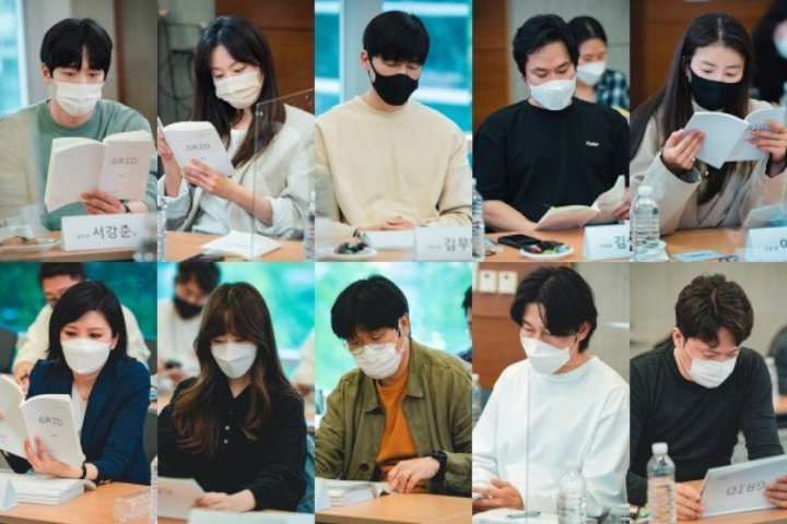Sinergi Seo Kang Joon dan Kim Ah Joong Cs di Pembacaan Naskah \'Grid\' Tuai Pujian Selangit