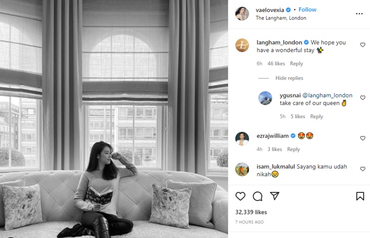 Velove Vexia Pamer Honeymoon Mewah Bareng Suami, Lucunya Fans Titip Ini ke Pihak Hotel