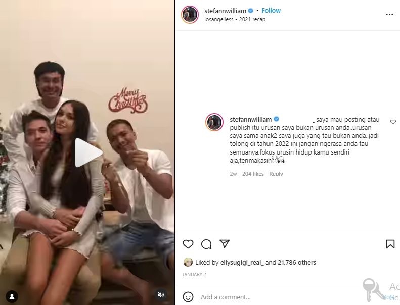 Biasa Kalem, Stefan William Ngamuk Video Mesranya dengan Sang Pacar Terus Dinyinyiri