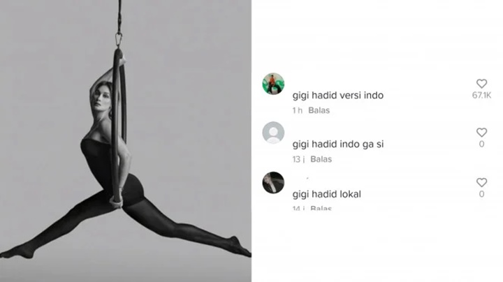 Secantik Gigi Hadid, Luna Maya Usaha Banget Pose Gelantungan di Hula Hoop Bikin Ngilu