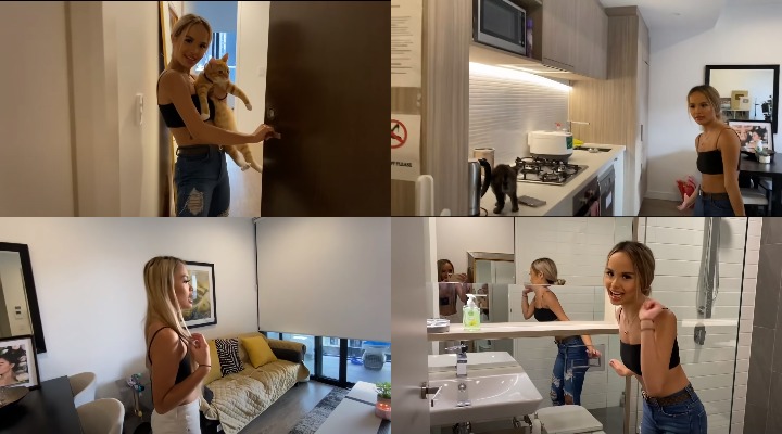 christy dan carly miliki apartemen mewah