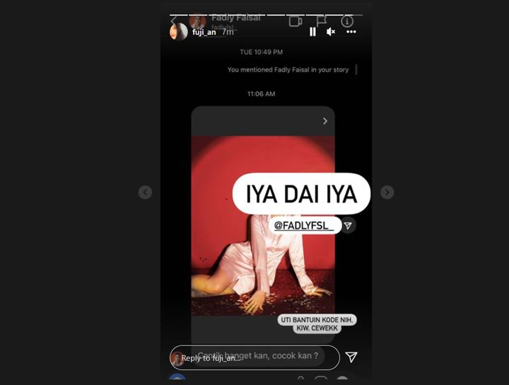 Bocorkan Isi DM, Fuji Bongkar Sosok Wanita Idaman Fadly Faisal?