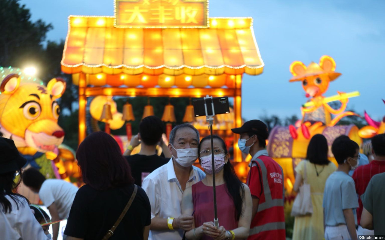 Festival Imlek River Hongbao Kembali Dibuka di Singapura, Lebih Meriah dengan Banyak Lentera Raksasa