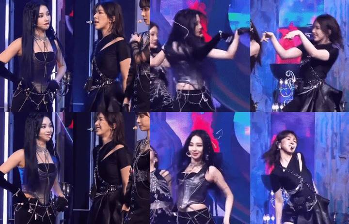 Perform Bareng, Reaksi Karina aespa Ditatap Wendy Red Velvet Jadi Sorotan