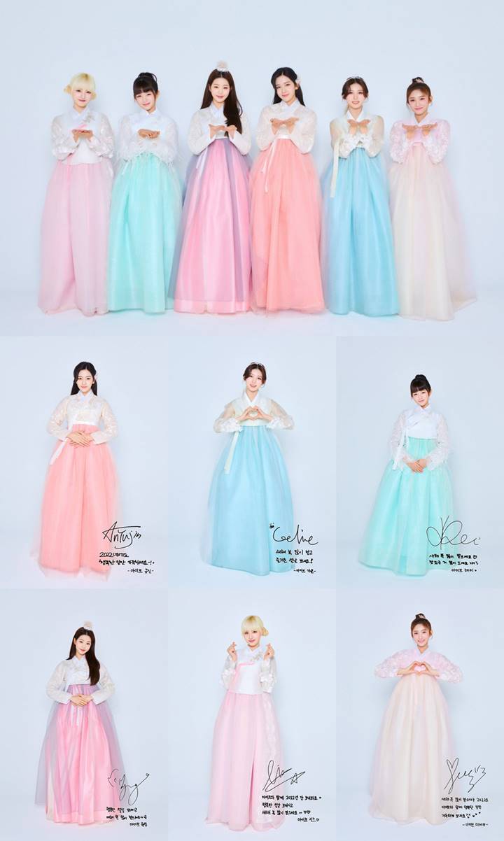 IVE Tampil Cantik Pakai Hanbok dan Ucapkan Selamat Imlek