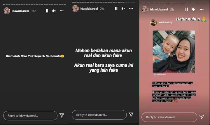 Pengasuh Gala Pamer Wajah Cantik Alami Usai Akun Instagram Dihack
