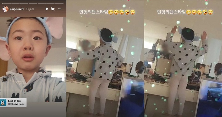 Hwang Jung Eum Ungkap Wajah Sang Anak, Ekspresi Imut Auto Jadi Sorotan