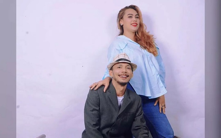 Bersama istri