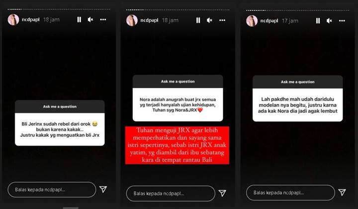 Nora Alexandra Terus Dihakimi Atas Nasib Jerinx SID, Pembelaannya Banjir Dukungan