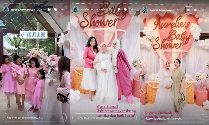 Beda Sendiri, Kostum Nagita Slavina di Acara Baby Shower Aurel Hermansyah Curi Fokus