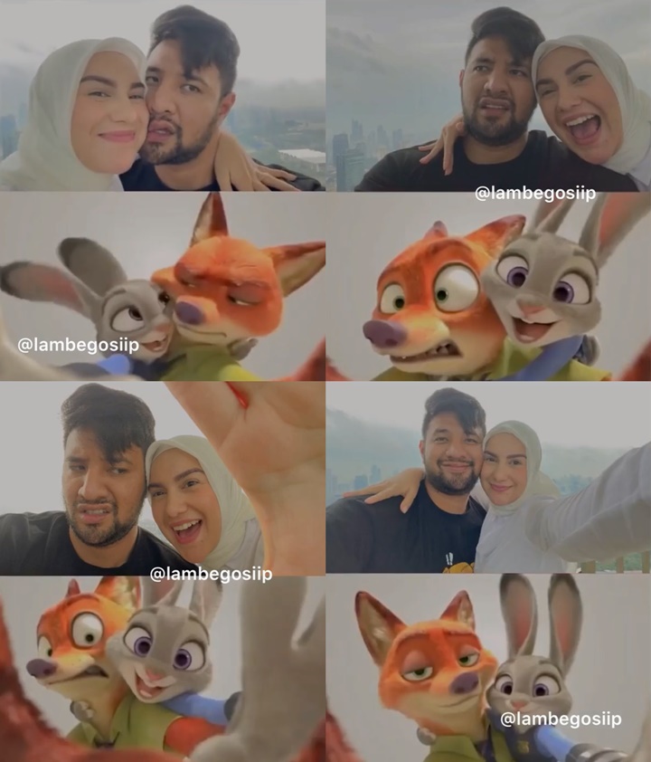 Bak Tirukan Thofu Couple, Ammar Zoni dan Irish Bella Pamer Video Romantis Ini
