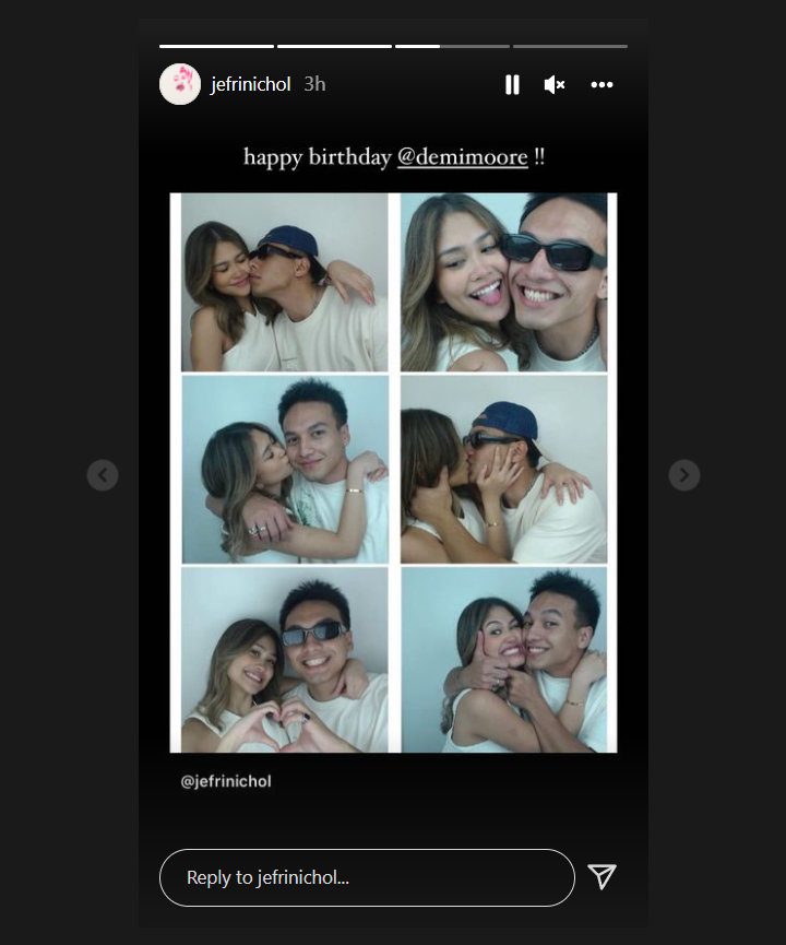 Jefri Nichol Pamer Foto Kelewat Mesra Bareng Pacar di Hari Valentine