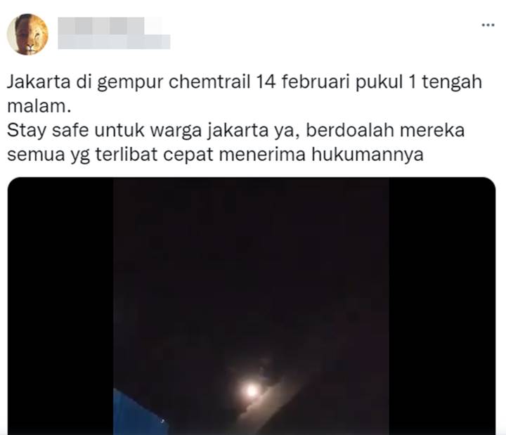 Heboh Video Jakarta Digempur Chemtrail, TNI AU Beri Klarifikasi