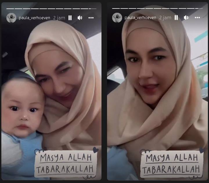 Menutup Sempurna, Paula Verhoeven Jajal Gaya Hijab Beda dari Biasa Auto Jadi Buah Bibir