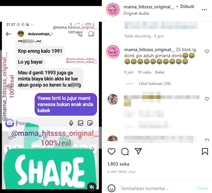 Doddy Sudrajat Diduga Maki Akun Gosip Karena Urusi Tahun Lahir Vanessa Angel