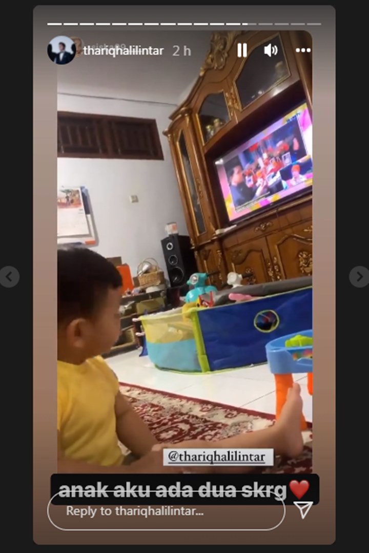 Sah! Aurel Hermansyah Lahiran, Thariq Halilintar Jadi \'Bapak Dua Anak\'