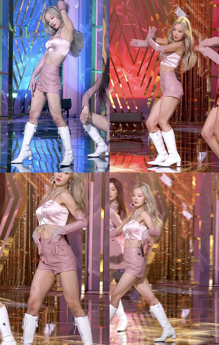 Kaki Bomi A Pink Berdarah Saat Perform