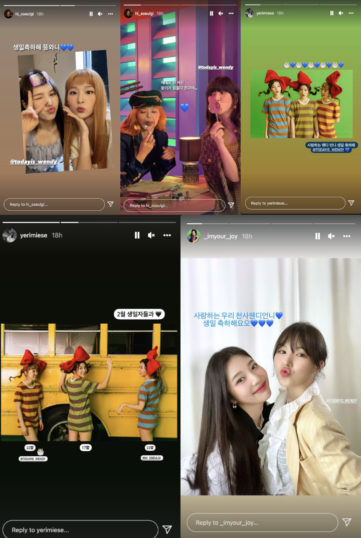 Member Red Velvet Rayakan Ultah Wendy Tapi Irene Absen