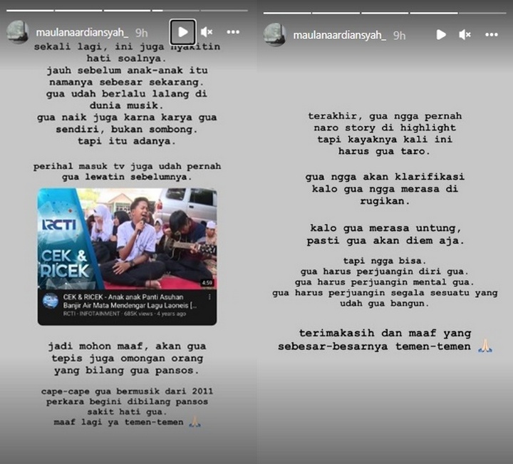 Maulana Ardiansyah Terjebak Drama Mayang, Ngamuk Dituding Pansos